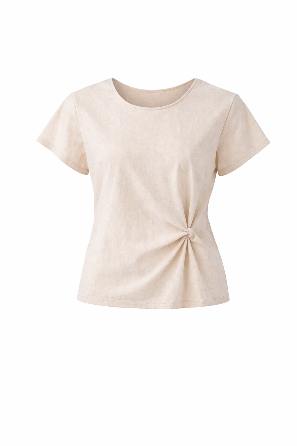 Maglia nodo effetto lino (vari colori)