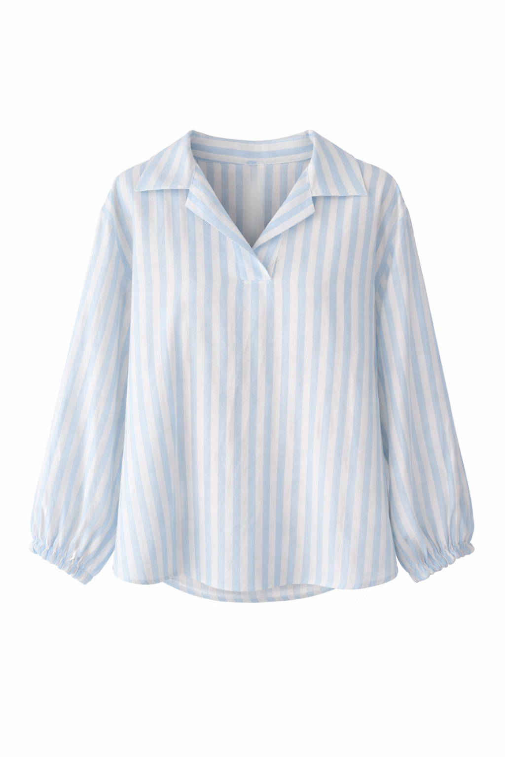 Camicia con righe effetto lino (vari colori)