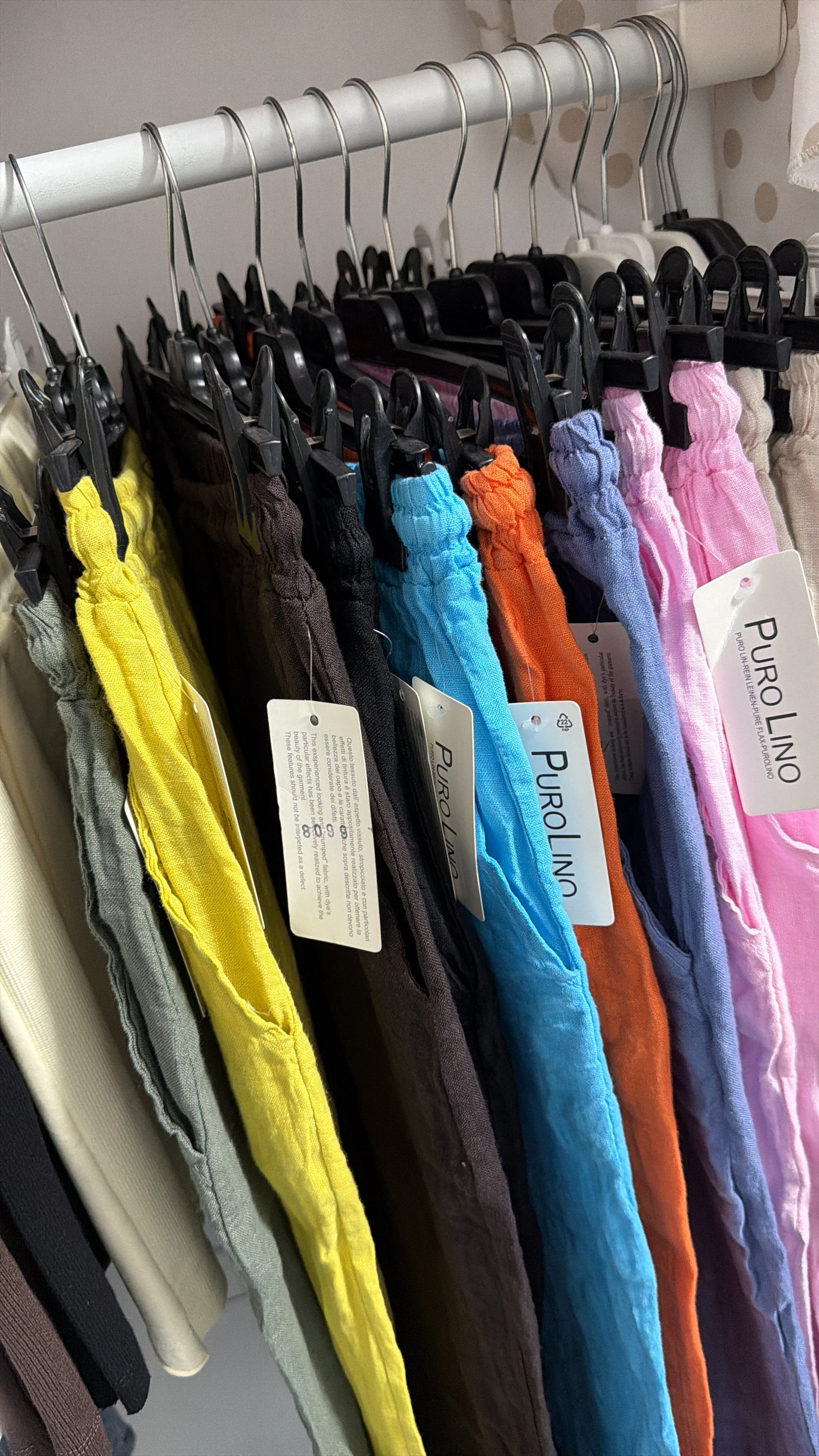 Pantaloni 100%lino (vari colori)