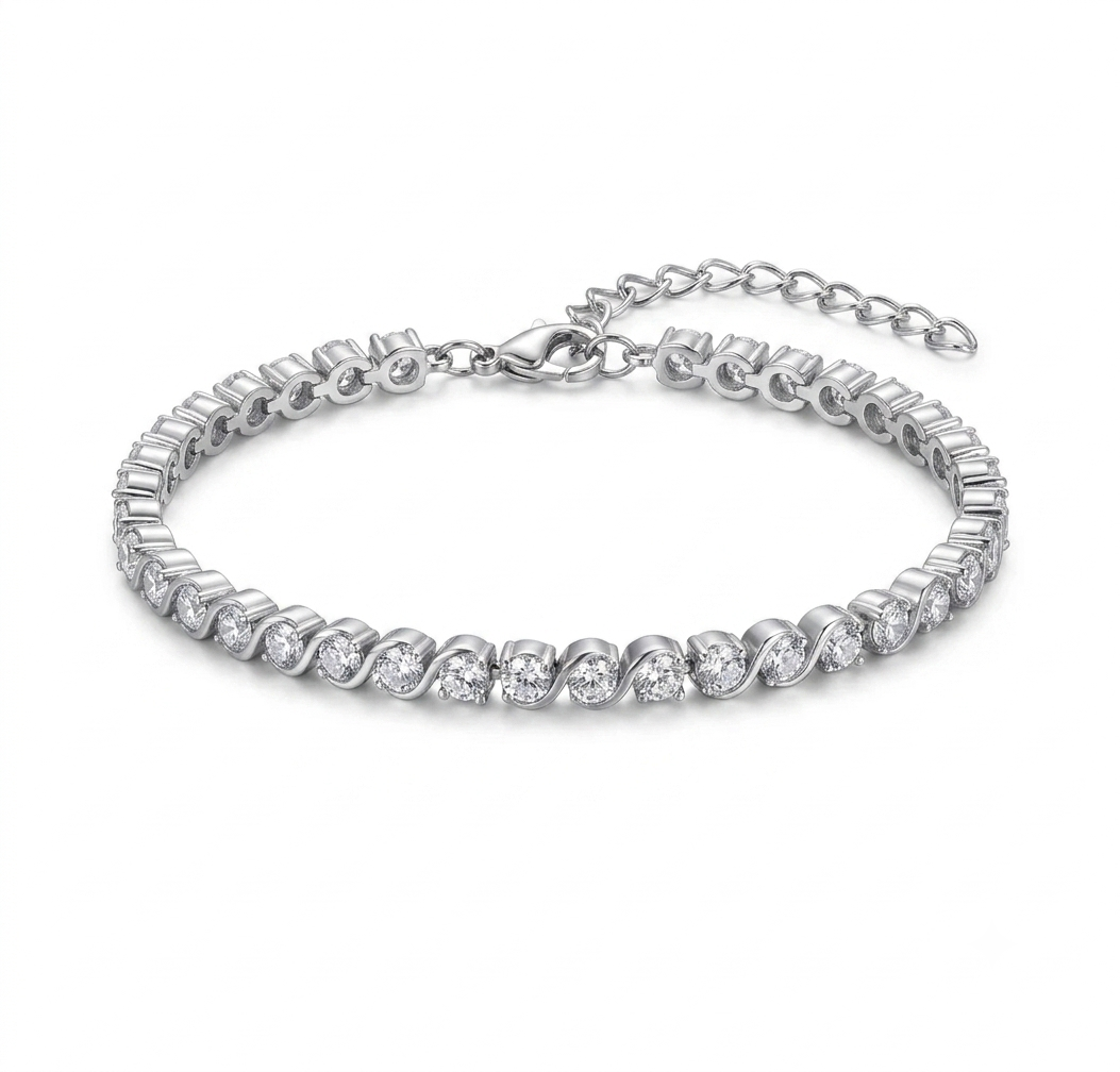 Bracciale crystal infinity