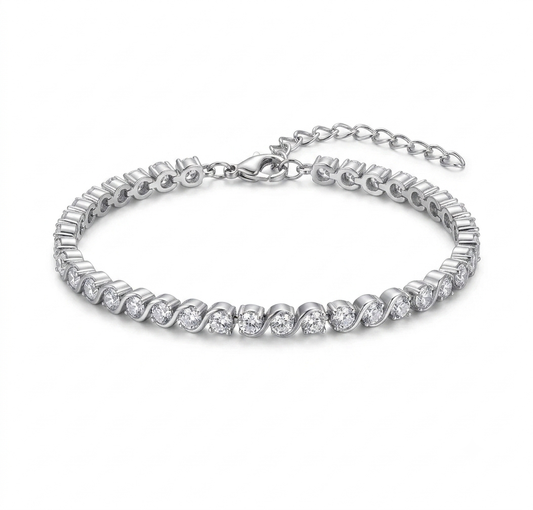 Bracciale crystal infinity