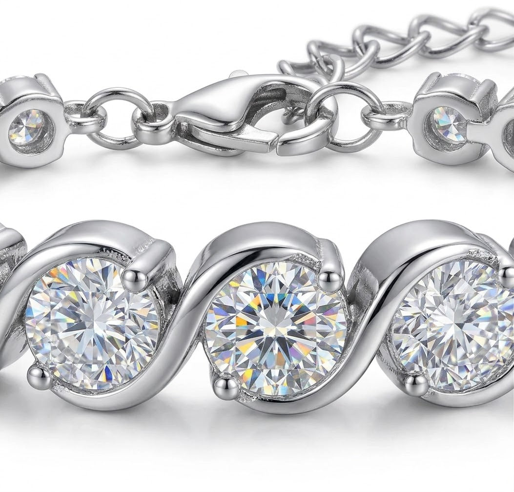 Bracciale crystal infinity